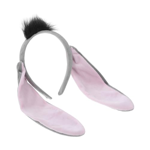 WOONEKY Eselohren Stirnband Verstellbar Elastisch Süßes Tier Kostüm Haarreif Für Erwachsene Halloween Karneval Party Bühnenauftritte Cosplay Zubehör WOONEKY Eselohren Stirnband Verstellbar Elastisch Süßes Tier Kostüm Haarreif Für Erwachsene Halloween Karneval Party Bühnenauftritte Cosplay Zubehör von WOONEKY