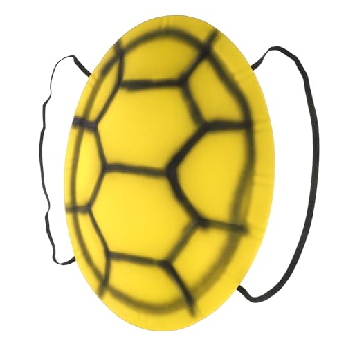 WOONEKY Eva Turtle Shell Kostüm Prop Leichtes Gelbes Tortoise Shell für Halloween Feiern Karneval und Rollenspiele als Verkleidung und Zubehör WOONEKY Eva Turtle Shell Kostüm Prop Leichtes Gelbes Tortoise Shell für Halloween Feiern Karneval und Rollenspiele als Verkleidung und Zubehör von WOONEKY