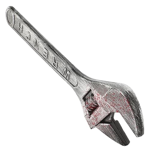 WOONEKY Fake Bloody Spanner Halloween Requisite Realistischer Schraubenschlüssel für Party Deko Requisite für Streich Geisterhaus WOONEKY Fake Bloody Spanner Halloween Requisite Realistischer Schraubenschlüssel für Party Deko Requisite für Streich Geisterhaus von WOONEKY