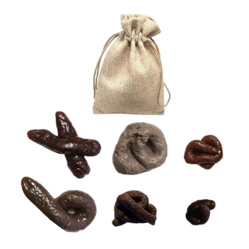 WOONEKY Fake Poo Set Teiliges Realistisches Streichspielzeug für Halloween und Aprilscherze Lustige und Harmlose Scherzartikel für Partys und Stressabbau WOONEKY Fake Poo Set Teiliges Realistisches Streichspielzeug für Halloween und Aprilscherze Lustige und Harmlose Scherzartikel für Partys und Stressabbau von WOONEKY