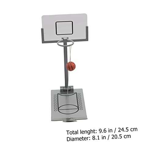 WOONEKY Faltbares Mini Basketball Desktop Stressabbau Spiel Kreatives Sportgerät für Büro Zuhause von WOONEKY