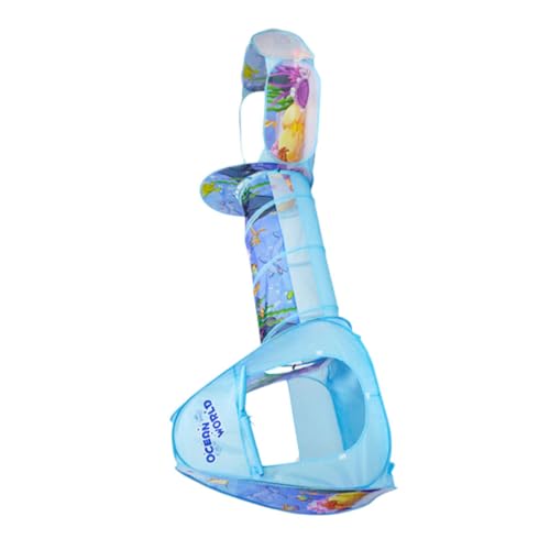 WOONEKY Faltbares Teiliges Spielzelt mit und Kriechtunnel Spielhaus für Junge Mädchen und Kleinkinder Unterwasserwelt Design Einfach zu Verstauen und Kreativitätsfördernd WOONEKY Faltbares Teiliges Spielzelt mit und Kriechtunnel Spielhaus für Junge Mädchen und Kleinkinder Unterwasserwelt Design Einfach zu Verstauen und Kreativitätsfördernd von WOONEKY