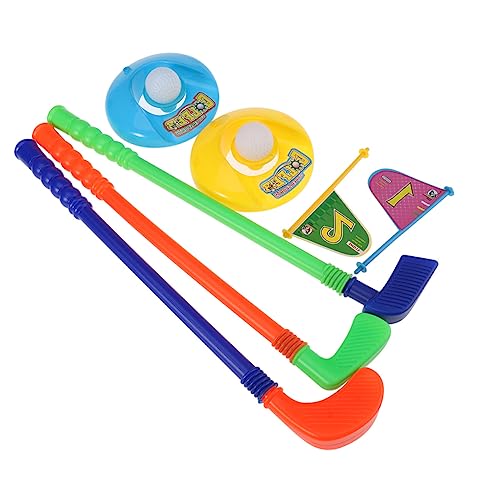 WOONEKY Golfspielzeugset Lustiges Kunststoff Golfspielzeug für Drinnen und Draußen Fördert die Hand Augen Koordination und Ihrer für Interaktive Zufällige Farbe Zufällige Farbe WOONEKY Golfspielzeugset Lustiges Kunststoff Golfspielzeug für Drinnen und Draußen Fördert die Hand Augen Koordination und Ihrer für Interaktive Zufällige Farbe Zufällige Farbe von WOONEKY