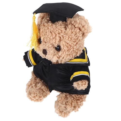 WOONEKY Graduation mit Doktorhut Plüschtier Niedliches Langlebiges zur Abschlussfeier Weiches Vielseitiges Stofftier für Dekoration und für Absolventen und Party WOONEKY Graduation mit Doktorhut Plüschtier Niedliches Langlebiges zur Abschlussfeier Weiches Vielseitiges Stofftier für Dekoration und für Absolventen und Party von WOONEKY