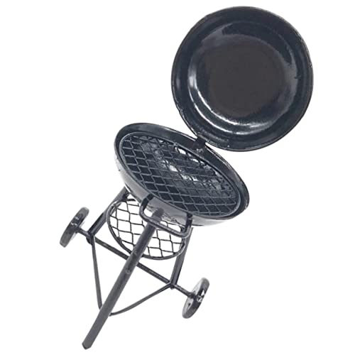WOONEKY Grill Modell Tiny Barbecue Grill für Puppenhaus für DIY Dekoration Sicheres für Mini Küchen und Modell Leicht und Kompakt WOONEKY Grill Modell Tiny Barbecue Grill für Puppenhaus für DIY Dekoration Sicheres für Mini Küchen und Modell Leicht und Kompakt von WOONEKY