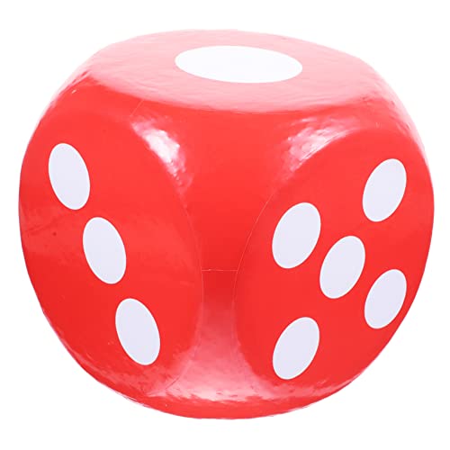WOONEKY Riesige Schaumstoffspielwürfel 14cm Lustige Partywürfel für Kinder und Erwachsene für Spiele im Klassenzimmer und Freizeitaktivitäten von WOONEKY