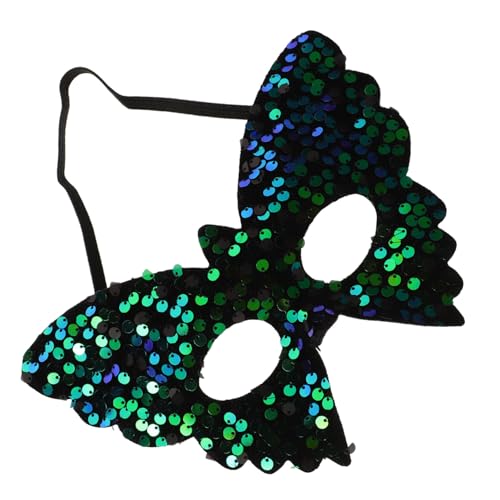 WOONEKY Grüne Schmetterlingsmaske mit Pailletten für Damen Venezianische Maske für Halloween Maskenbälle Kostümpartys und Themenveranstaltungen Komfortabel und Stilvoll WOONEKY Grüne Schmetterlingsmaske mit Pailletten für Damen Venezianische Maske für Halloween Maskenbälle Kostümpartys und Themenveranstaltungen Komfortabel und Stilvoll von WOONEKY