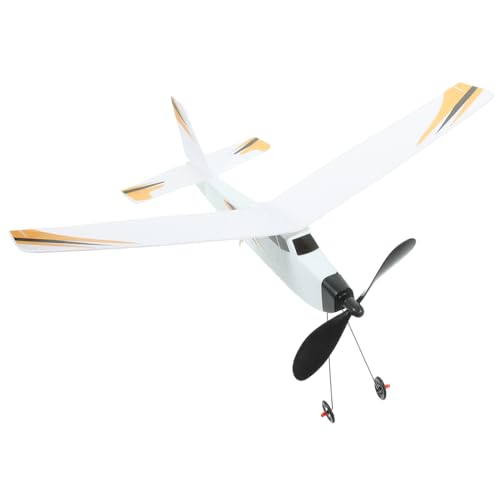 WOONEKY Gummiband Antriebsflugzeug DIY Segelflugzeug Bausatz Outdoor Lernspielzeug Fördert Kreativität und Feinmotorik Sicher für Eltern Junge Mädchen Spielspaß von WOONEKY