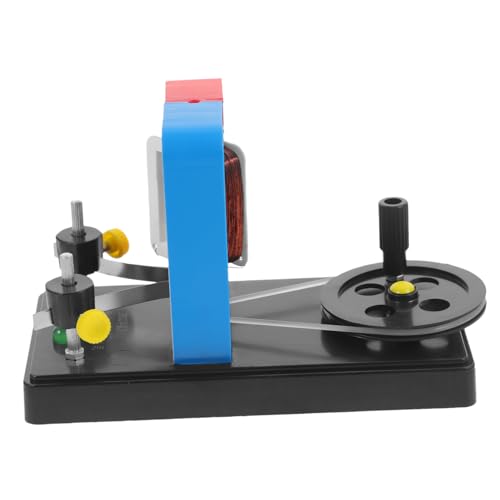 WOONEKY Handbetriebener Dynamo Generator für Elektrizitäts Experimente Tragbares Physikgerät für Labor und Schulprojekte Hochwertige Bauweise für Dauerhaften Einsatz für DIY Projekte und von WOONEKY