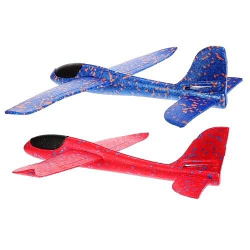 WOONEKY Wurfgleiter Flugzeug Für Handgefertigte Gleiter Für Drinnen Und Draußen Ideales Für Jungen Und ädchen Farben Zufällig von WOONEKY