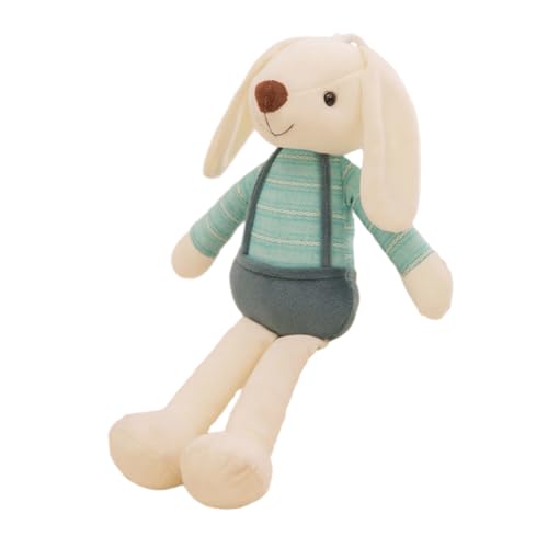 WOONEKY Hasenpuppe Osterpuppe Cartoon-tierspielzeug Stoffhase Weihnachtsschmuck-Puppe Umarmbares Kaninchen Pelziger Hase Kaninchen-dekor Liebhaber Plüsch Niedlich Geburtstagsgeschenk von WOONEKY