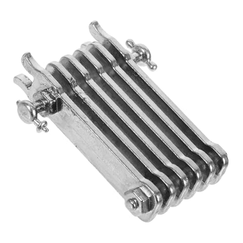 WOONEKY Heizkörper Modell für Puppenhaus Finned Radiator Dekoration für Miniaturmöbel und DIY Mikrolandschaften für Kreative Handarbeiten und Miniaturarrangements WOONEKY Heizkörper Modell für Puppenhaus Finned Radiator Dekoration für Miniaturmöbel und DIY Mikrolandschaften für Kreative Handarbeiten und Miniaturarrangements von WOONEKY