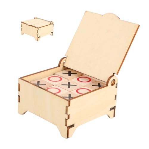 WOONEKY Holz Brettspiel für Familien Montessori Lernspielzeug Interaktives Strategiespiel Tragbar und Kompakt Fördert Soziale Interaktion Logisches und für Erwachsene WOONEKY Holz Brettspiel für Familien Montessori Lernspielzeug Interaktives Strategiespiel Tragbar und Kompakt Fördert Soziale Interaktion Logisches und für Erwachsene von WOONEKY
