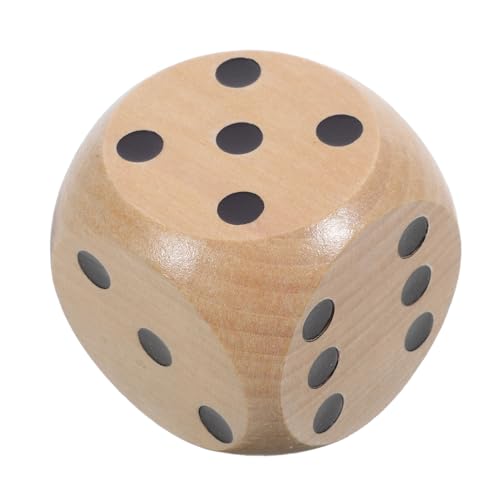 WOONEKY Holz Würfel mit Abgerundeten Ecken Langlebiger Spielwürfel aus Holz für Lernspiele Partydeko und Würfelspiel Zubehör WOONEKY Holz Würfel mit Abgerundeten Ecken Langlebiger Spielwürfel aus Holz für Lernspiele Partydeko und Würfelspiel Zubehör von WOONEKY