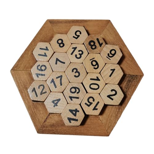 WOONEKY Holz Zahlenpuzzle Lernspielzeug Zahlenverständnis Feinmotorik Ab Jahren Pädagogisches WOONEKY Holz Zahlenpuzzle Lernspielzeug Zahlenverständnis Feinmotorik Ab Jahren Pädagogisches von WOONEKY