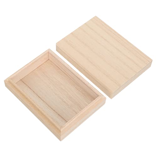 WOONEKY Holzkarten Aufbewahrungshülle Langlebige und Praktische Kartenspeicherbox für Pokerkarten für Unterwegs Schützt vor Verlust und Schmutz für Diverse Karten WOONEKY Holzkarten Aufbewahrungshülle Langlebige und Praktische Kartenspeicherbox für Pokerkarten für Unterwegs Schützt vor Verlust und Schmutz für Diverse Karten von WOONEKY