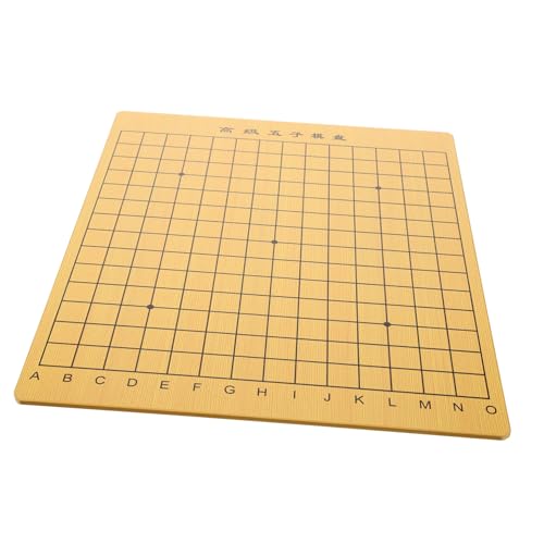 WOONEKY Holzschachbrett für Chinesisches Schach Fünf Reihe Stabiles Design für Unvergessliches Spielerlebnis für Familie und Freunde von WOONEKY