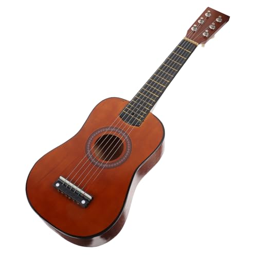 WOONEKY Holzspielzeug Gitarre für Anfänger Musikinstrument Spielbares Design Kreativität und Musikalischen Fähigkeiten für Jungen und Mädchen WOONEKY Holzspielzeug Gitarre für Anfänger Musikinstrument Spielbares Design Kreativität und Musikalischen Fähigkeiten für Jungen und Mädchen von WOONEKY
