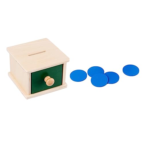 WOONEKY Holzspielzeug Montessori Lernspielzeug für Jahre Junge Mädchen Hand Auge Koordination und Feinmotorik Pädagogisches Wahrnehmung Sicher und Kreativ für Kleinkinder von WOONEKY