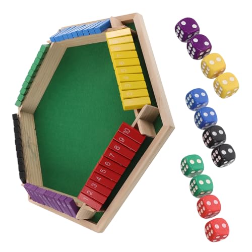 WOONEKY Interaktiver Sechsseitiger Flip Spieltisch mit Vielseitigen Spielmodi für Ktv Bars und Partys Fördert Spaß und Teilnehmerengagement bei Geselligen Treffen WOONEKY Interaktiver Sechsseitiger Flip Spieltisch mit Vielseitigen Spielmodi für Ktv Bars und Partys Fördert Spaß und Teilnehmerengagement bei Geselligen Treffen von WOONEKY