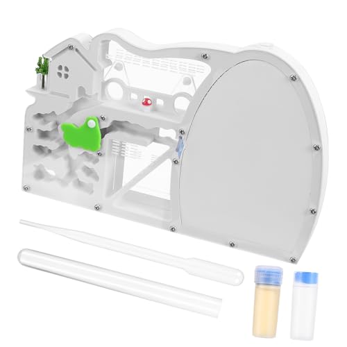 WOONEKY Interaktives Bildungsset mit Realistischer Farm Szene Sicheres Experimentierspielzeug für Sozialen und Motorischen Fähigkeiten Zubehör und Sandhabitat WOONEKY Interaktives Bildungsset mit Realistischer Farm Szene Sicheres Experimentierspielzeug für Sozialen und Motorischen Fähigkeiten Zubehör und Sandhabitat von WOONEKY