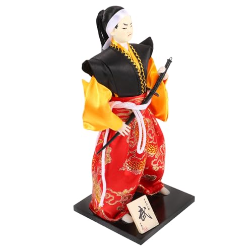 WOONEKY Japanische Samurai Figur Dekoration Traditionelle Puppe Sammler Ornament für Wohnzimmer Büro Schlafzimmer Japanische Kunst und Kultur WOONEKY Japanische Samurai Figur Dekoration Traditionelle Puppe Sammler Ornament für Wohnzimmer Büro Schlafzimmer Japanische Kunst und Kultur von WOONEKY