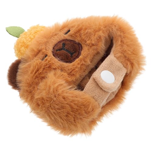 WOONEKY Kawaii Plüsch Tierhut für Puppen Süßer Meerschweinchen Hut für Puppen Outfits Tierkostümzubehör für Kreatives und Fantasievolles Rollenspiel WOONEKY Kawaii Plüsch Tierhut für Puppen Süßer Meerschweinchen Hut für Puppen Outfits Tierkostümzubehör für Kreatives und Fantasievolles Rollenspiel von WOONEKY
