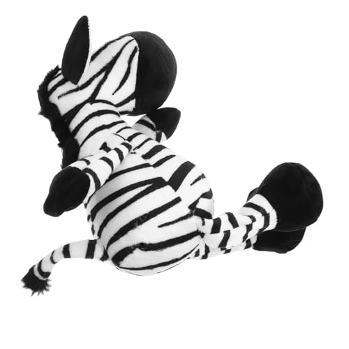 WOONEKY Kawaii Zebra Plüschspielzeug für Kuscheliges Stofftier als Dekoration für Kinderzimmer Fotorequisit für Unvergessliche WOONEKY Kawaii Zebra Plüschspielzeug für Kuscheliges Stofftier als Dekoration für Kinderzimmer Fotorequisit für Unvergessliche von WOONEKY