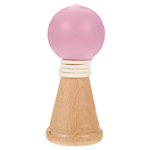 WOONEKY Kendama für Lustiges Geschicklichkeitsspiel Hand Auge Koordination Robuste Holz für Drinnen und Draußen für Anfänger und Profis Bunte Farben und Langlebige von WOONEKY