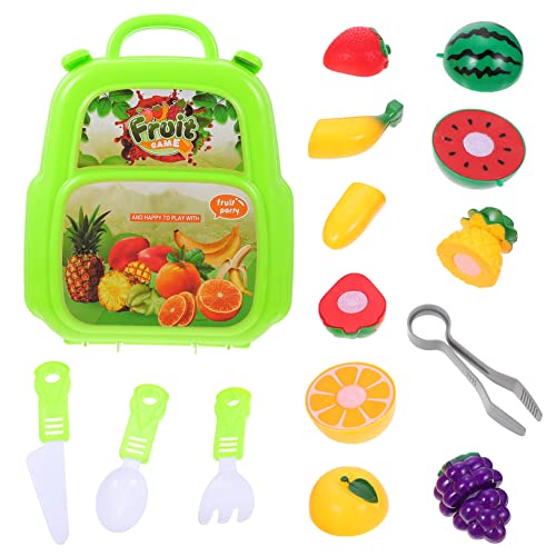 WOONEKY Kreatives Obst Und Gemü Schneide Set Für Rucksack Mit Schnittspielzeug Für Kleinkinder Ideales Zum Lernen Und Fördert Die Fantasie Und Kochen Für WOONEKY Kreatives Obst Und Gemü Schneide Set Für Rucksack Mit Schnittspielzeug Für Kleinkinder Ideales Zum Lernen Und Fördert Die Fantasie Und Kochen Für von WOONEKY