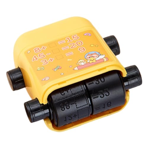 WOONEKY Kindgerechter Mathe rollstempel für Addition und Subtraktion Selbstfärbender Lernroller aus Sicherem Kunststoff für Effiziente Übungsaufgaben Schulmaterial WOONEKY Kindgerechter Mathe rollstempel für Addition und Subtraktion Selbstfärbender Lernroller aus Sicherem Kunststoff für Effiziente Übungsaufgaben Schulmaterial von WOONEKY