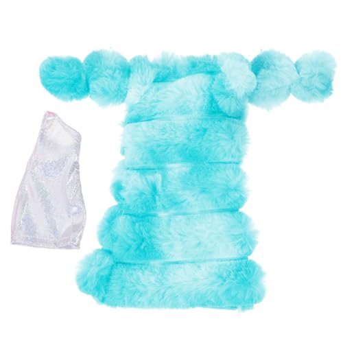 WOONEKY Kleines Puppenkleidungsset Teilig mit Kuscheligem Weste Mantel Geeignet für Puppen Detailreich Gearbeitet Einfach Anzuziehen als Puppenzubehör für Kreative von WOONEKY