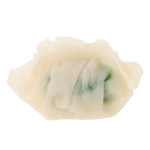 WOONEKY Künstliche Dumpling Attrappe PVC Lifelike Lebensmittelmodell Realistische Deko Küchen und Restaurant Requisite Vielseitig Verwendbar Langlebig und Farbecht von WOONEKY