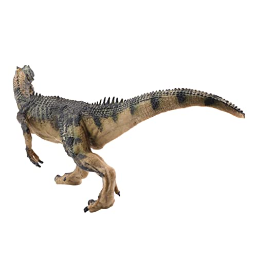 WOONEKY Dinosaurier- Handwerk Künstliches Allosaurus Modell Dinosaurier Aus Der Jurazeit Grünes Miniatur Tiermodell Für Sammler Und Dekoration Dinosaurier Montage Spielzeug von WOONEKY