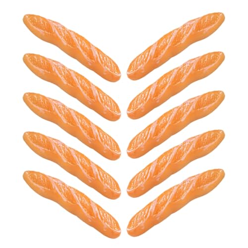 WOONEKY Künstliches Brot Deko Set Simuliertes Baguette Modell Für Fotodekoration Und Kunsthandwerk Faux Bread Requisiten Für Kreative Bastelprojekte von WOONEKY