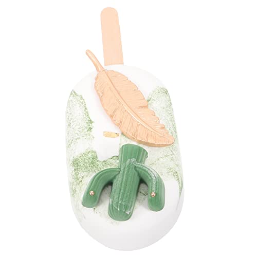 WOONEKY Künstliches Eiscreme Modell Realistische Fake Popsicle Dekoration für Fotografie und Displays Lebensecht und Farbenfroh für Kreative Anlässe von WOONEKY
