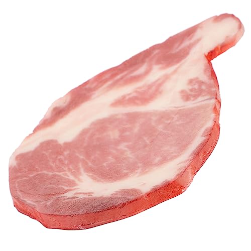 WOONEKY Künstliches Rindfleisch Modell Realistische Gefälschte Fleischscheiben für Küchen und Wohnkultur Dekorative Requisite für Fotografie und Kreative Spielideen WOONEKY Künstliches Rindfleisch Modell Realistische Gefälschte Fleischscheiben für Küchen und Wohnkultur Dekorative Requisite für Fotografie und Kreative Spielideen von WOONEKY