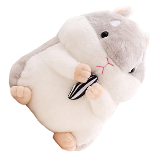 WOONEKY Kuschelhamster Plüschtier Niedliches Kawaii für Geburtstagsgeschenk und Dekoration für Mädchenzimmer Weiches Stofftier aus Hochwertigem Material WOONEKY Kuschelhamster Plüschtier Niedliches Kawaii für Geburtstagsgeschenk und Dekoration für Mädchenzimmer Weiches Stofftier aus Hochwertigem Material von WOONEKY