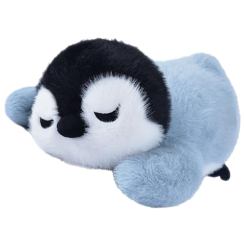WOONEKY Kuscheliger Pinguin Plüschtier Weiches Stofftier für Deko für Wohnzimmer Schlafzimmer und Verarbeitet Süßes für Freunde von WOONEKY
