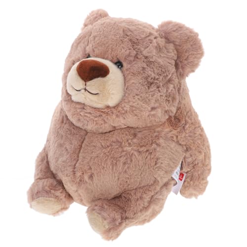 WOONEKY Kuscheltier Bär Weiches Plüschtier für Adorable Tier als Dekoration und für Kindergeburtstag Kuschelige Tierfigur für Gemütliche WOONEKY Kuscheltier Bär Weiches Plüschtier für Adorable Tier als Dekoration und für Kindergeburtstag Kuschelige Tierfigur für Gemütliche von WOONEKY