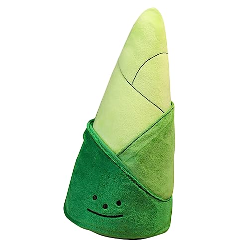 WOONEKY Kuscheltier Kissen aus Plüsch Süßer Bambussprossen Stoffpuff für Schlafbegleiter und Dekoration im Kinderzimmer Leicht und Handlich für Unterwegs WOONEKY Kuscheltier Kissen aus Plüsch Süßer Bambussprossen Stoffpuff für Schlafbegleiter und Dekoration im Kinderzimmer Leicht und Handlich für Unterwegs von WOONEKY