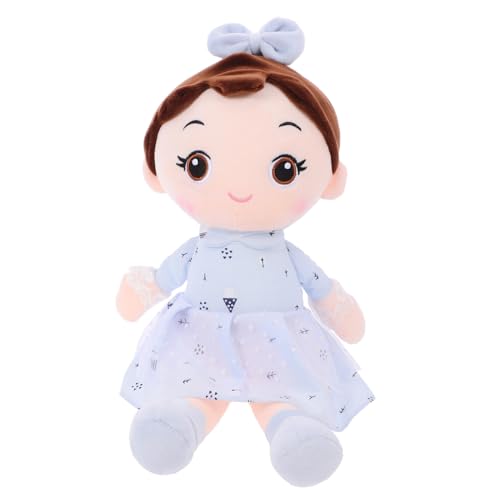 WOONEKY Kuschelweiche Plüschpuppe für Mädchen Große Stoffdoll mit Blumenrock für Ab Jahr als Schlafkissen und Dekoration für Wohnzimmer und Schlafzimmer WOONEKY Kuschelweiche Plüschpuppe für Mädchen Große Stoffdoll mit Blumenrock für Ab Jahr als Schlafkissen und Dekoration für Wohnzimmer und Schlafzimmer von WOONEKY