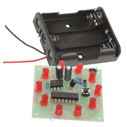 WOONEKY LED DIY Experimentierset Elektrischer mit Lampe Batteriebetrieben Handhabungstraining für Wissenschaftliches Lernspielzeug für Physiklabor und Eltern Junge Mädchen Aktivitäten von WOONEKY