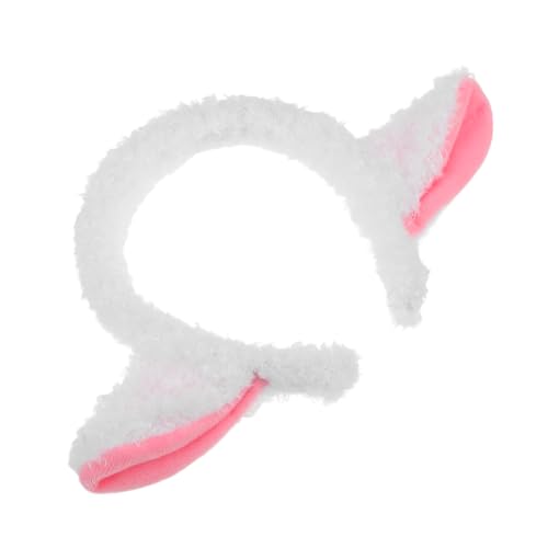 WOONEKY Lamm Stirnband mit Plüsch Schafohren Süßes Tierkostüm Zubehör für Geeignet für Geburtstagsfeiern Halloween Cosplay und Besondere Anlässe WOONEKY Lamm Stirnband mit Plüsch Schafohren Süßes Tierkostüm Zubehör für Geeignet für Geburtstagsfeiern Halloween Cosplay und Besondere Anlässe von WOONEKY