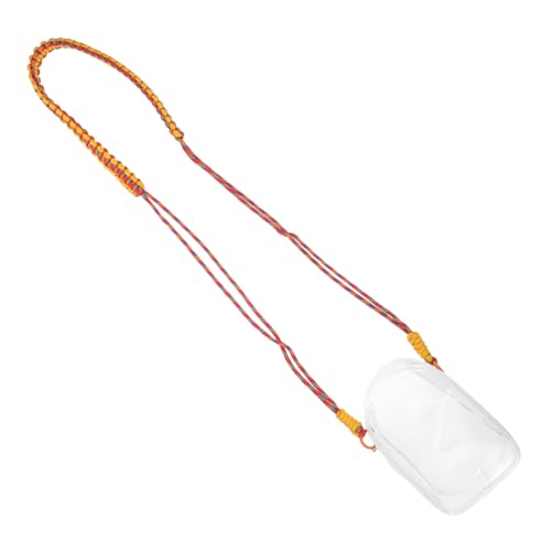 WOONEKY Lauftasche Transparenter Organizer Für Puppen Puppentragetasche Mit Griff Transparente Schlüsselanhängertasche Transparente Puppen Organizer Tasche Puppentragetasche von WOONEKY