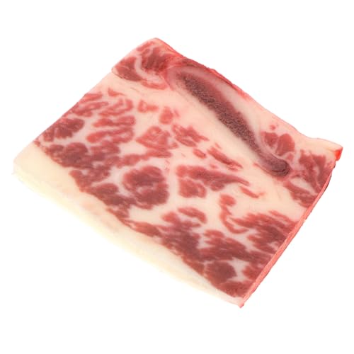 WOONEKY Lebensechtes Simulationsfleisch Modell aus Hochwertigem Robust und Farbecht als Dekoration und Requisite für Küche Film Fleischgeschäft Realistische und Kompakte Fleischattrappe WOONEKY Lebensechtes Simulationsfleisch Modell aus Hochwertigem Robust und Farbecht als Dekoration und Requisite für Küche Film Fleischgeschäft Realistische und Kompakte Fleischattrappe von WOONEKY