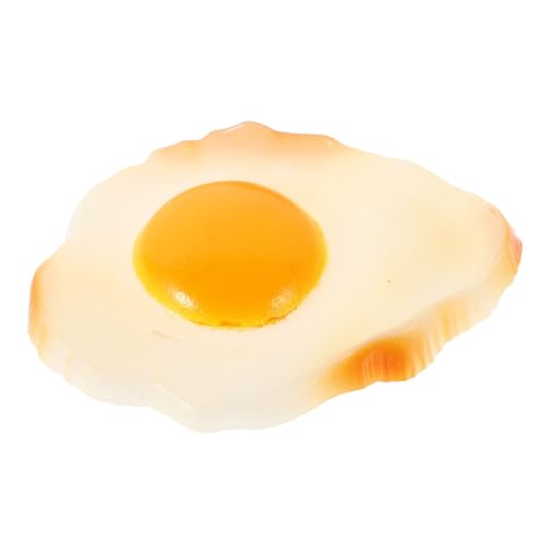 WOONEKY Lebensechtes Spiegelei Modell aus Langlebigem PVC Realistische Küchen Dekoration Farbintensives Fake Food Ornament Vielseitige Requisite für Film Fotografie und Supermarktdisplay WOONEKY Lebensechtes Spiegelei Modell aus Langlebigem PVC Realistische Küchen Dekoration Farbintensives Fake Food Ornament Vielseitige Requisite für Film Fotografie und Supermarktdisplay von WOONEKY