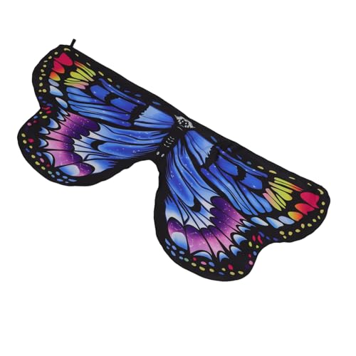 WOONEKY Leichtes mit Doppelseitigem Lebendigem Farbprint Komfortables Atmungsaktives Flügel-Kostümzubehör für Mädchen für Halloween Party und Fantasievolles Rollenspiel WOONEKY Leichtes mit Doppelseitigem Lebendigem Farbprint Komfortables Atmungsaktives Flügel-Kostümzubehör für Mädchen für Halloween Party und Fantasievolles Rollenspiel von WOONEKY