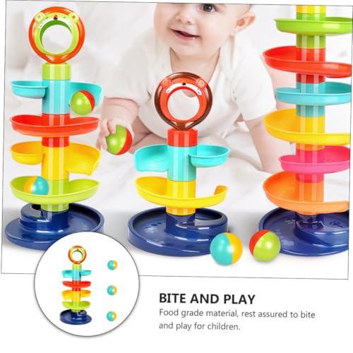 WOONEKY Lernspielzeug Ab Monaten Bunte Dreh Kugeln Robustes Umweltfreundliches Motorikspielzeug Kreativität Raumgefühl und Sozialer Interaktion WOONEKY Lernspielzeug Ab Monaten Bunte Dreh Kugeln Robustes Umweltfreundliches Motorikspielzeug Kreativität Raumgefühl und Sozialer Interaktion von WOONEKY