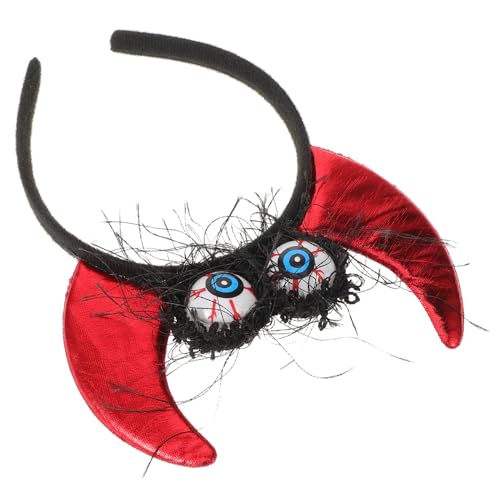 WOONEKY Leuchtendes Teufelshörner Halloween Haarreif für Damen und Herren Cosplay Kopfschmuck mit Detailreicher Verarbeitung für Karneval Maskerade und Partyveranstaltungen WOONEKY Leuchtendes Teufelshörner Halloween Haarreif für Damen und Herren Cosplay Kopfschmuck mit Detailreicher Verarbeitung für Karneval Maskerade und Partyveranstaltungen von WOONEKY